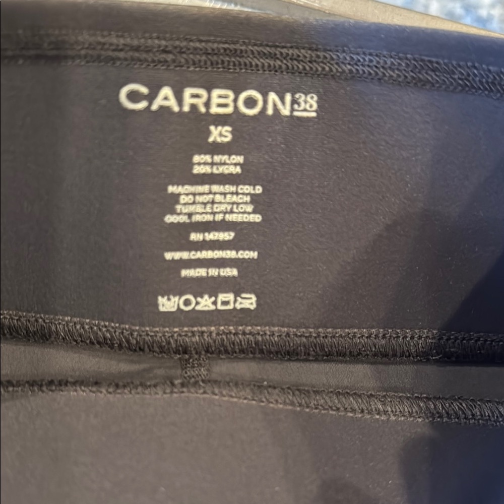 Steel Gray Carbon38 Takara Shine Leggings Extra Small  New Without Tags - Picture 9 of 16